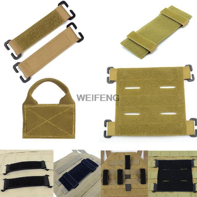 Tactical Vest Patch Molle Panel Modular ID Patch Hook&Loop